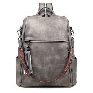 Leather Backpack Purse for Women Designer Travel Backpack Purses PU Fashion😗